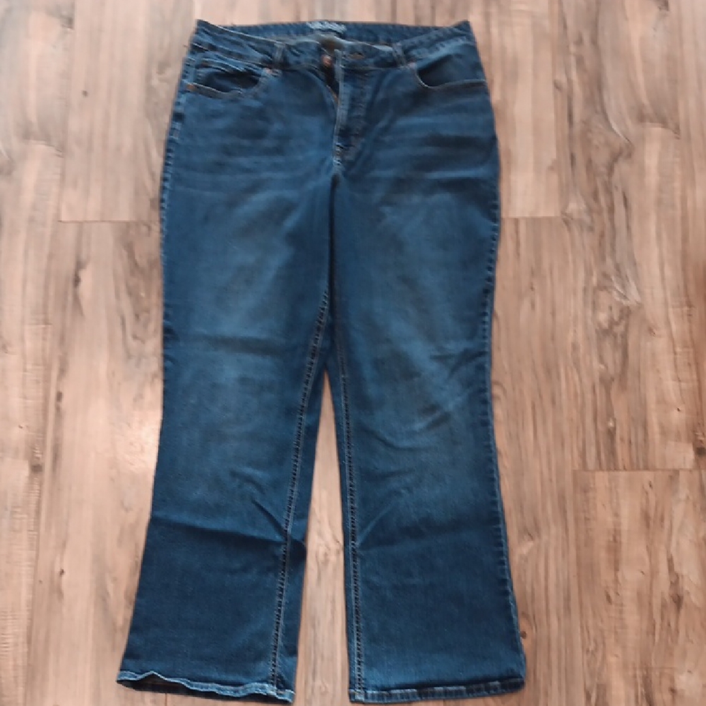 Maurices Dark Blue Flare Jeans